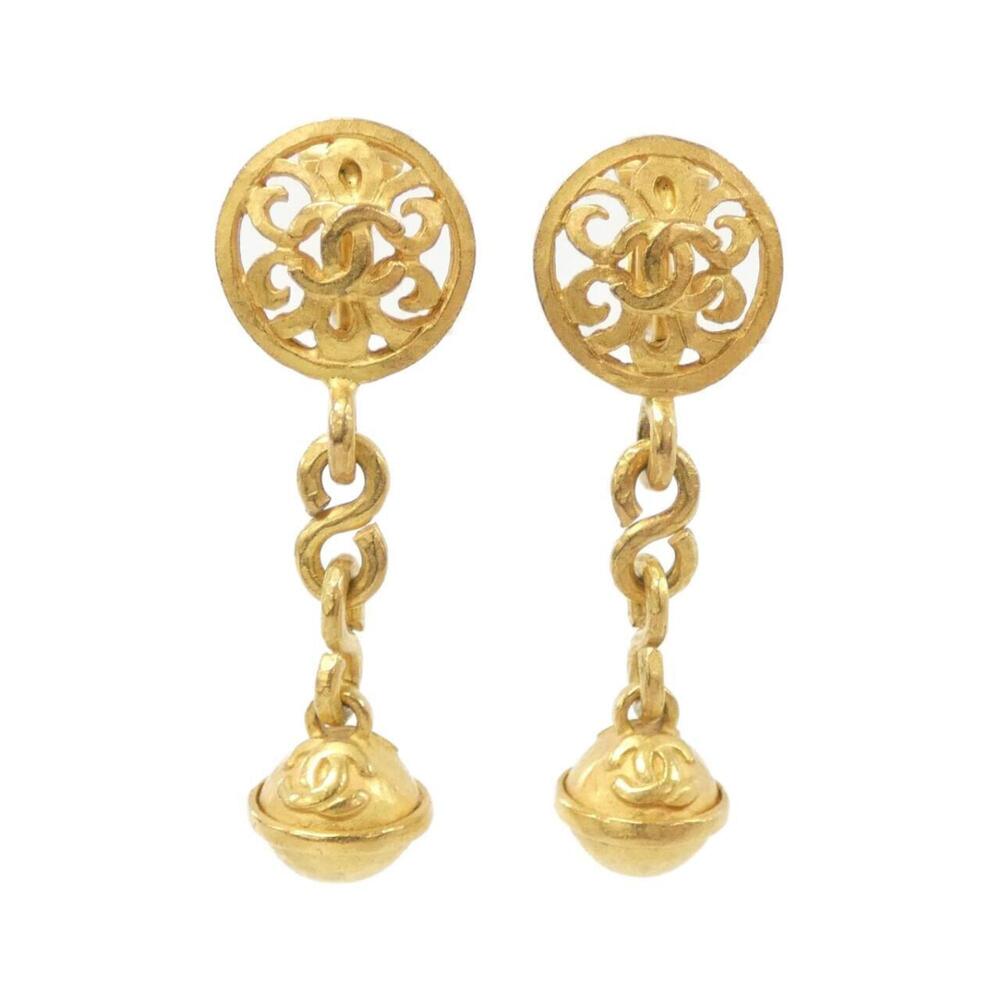 CHANEL Gold Earrings